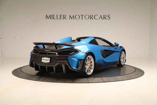 New 2020 McLaren 600LT SPIDER Convertible for sale Sold at Bentley Greenwich in Greenwich CT 06830 5