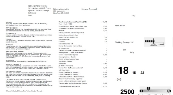 Used 2019 McLaren 600LT for sale Sold at Bentley Greenwich in Greenwich CT 06830 25