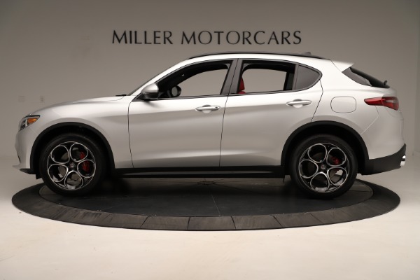 New 2019 Alfa Romeo Stelvio Ti Sport Q4 for sale Sold at Bentley Greenwich in Greenwich CT 06830 3