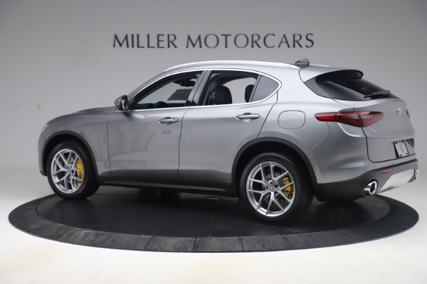 New 2019 Alfa Romeo Stelvio Ti Lusso Q4 for sale Sold at Bentley Greenwich in Greenwich CT 06830 4