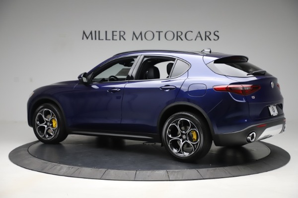 New 2019 Alfa Romeo Stelvio Ti Sport Q4 for sale Sold at Bentley Greenwich in Greenwich CT 06830 4