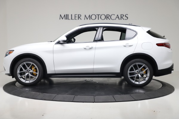 New 2019 Alfa Romeo Stelvio Ti Sport Q4 for sale Sold at Bentley Greenwich in Greenwich CT 06830 3