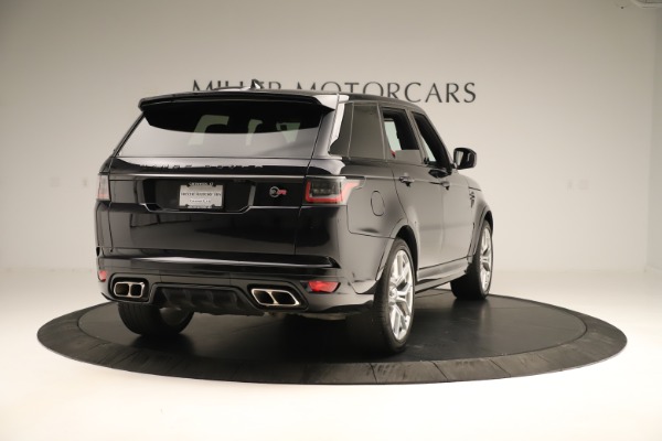 Used 2019 Land Rover Range Rover Sport SVR for sale Sold at Bentley Greenwich in Greenwich CT 06830 7