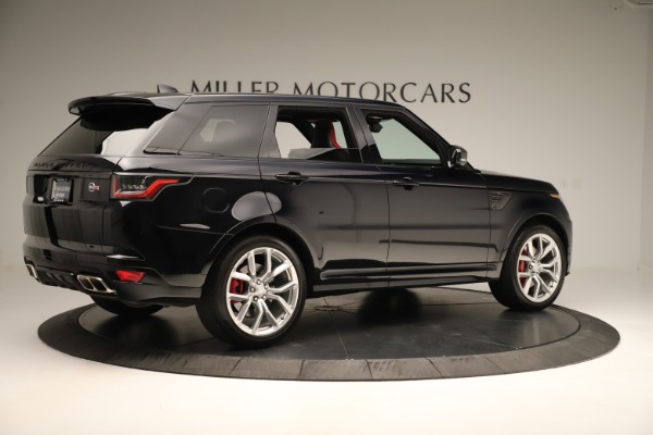 Used 2019 Land Rover Range Rover Sport SVR for sale Sold at Bentley Greenwich in Greenwich CT 06830 8