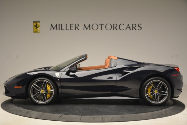 Used 2018 Ferrari 488 Spider for sale Sold at Bentley Greenwich in Greenwich CT 06830 3