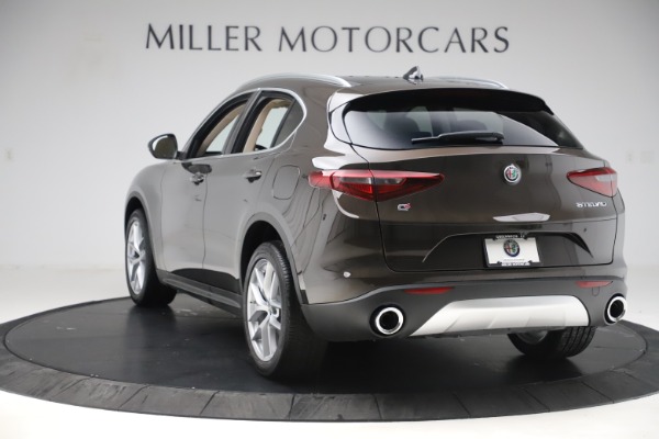 New 2019 Alfa Romeo Stelvio Ti Lusso Q4 for sale Sold at Bentley Greenwich in Greenwich CT 06830 5