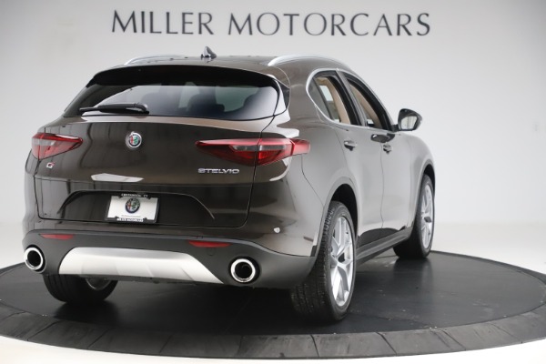 New 2019 Alfa Romeo Stelvio Ti Lusso Q4 for sale Sold at Bentley Greenwich in Greenwich CT 06830 7