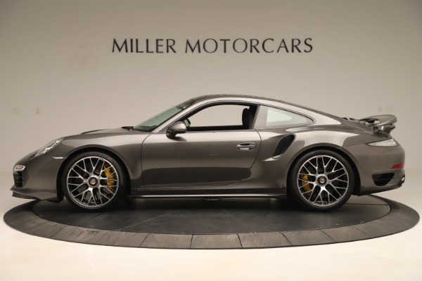 Used 2015 Porsche 911 Turbo S for sale Sold at Bentley Greenwich in Greenwich CT 06830 3