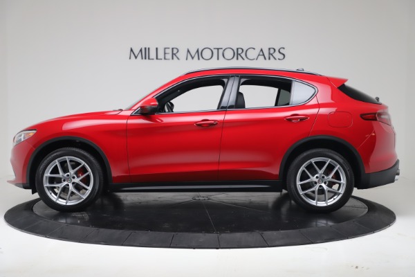 New 2019 Alfa Romeo Stelvio Ti Sport Q4 for sale Sold at Bentley Greenwich in Greenwich CT 06830 3