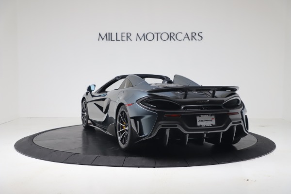 New 2020 McLaren 600LT SPIDER Convertible for sale Sold at Bentley Greenwich in Greenwich CT 06830 4