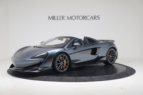 New 2020 McLaren 600LT SPIDER Convertible for sale Sold at Bentley Greenwich in Greenwich CT 06830 1