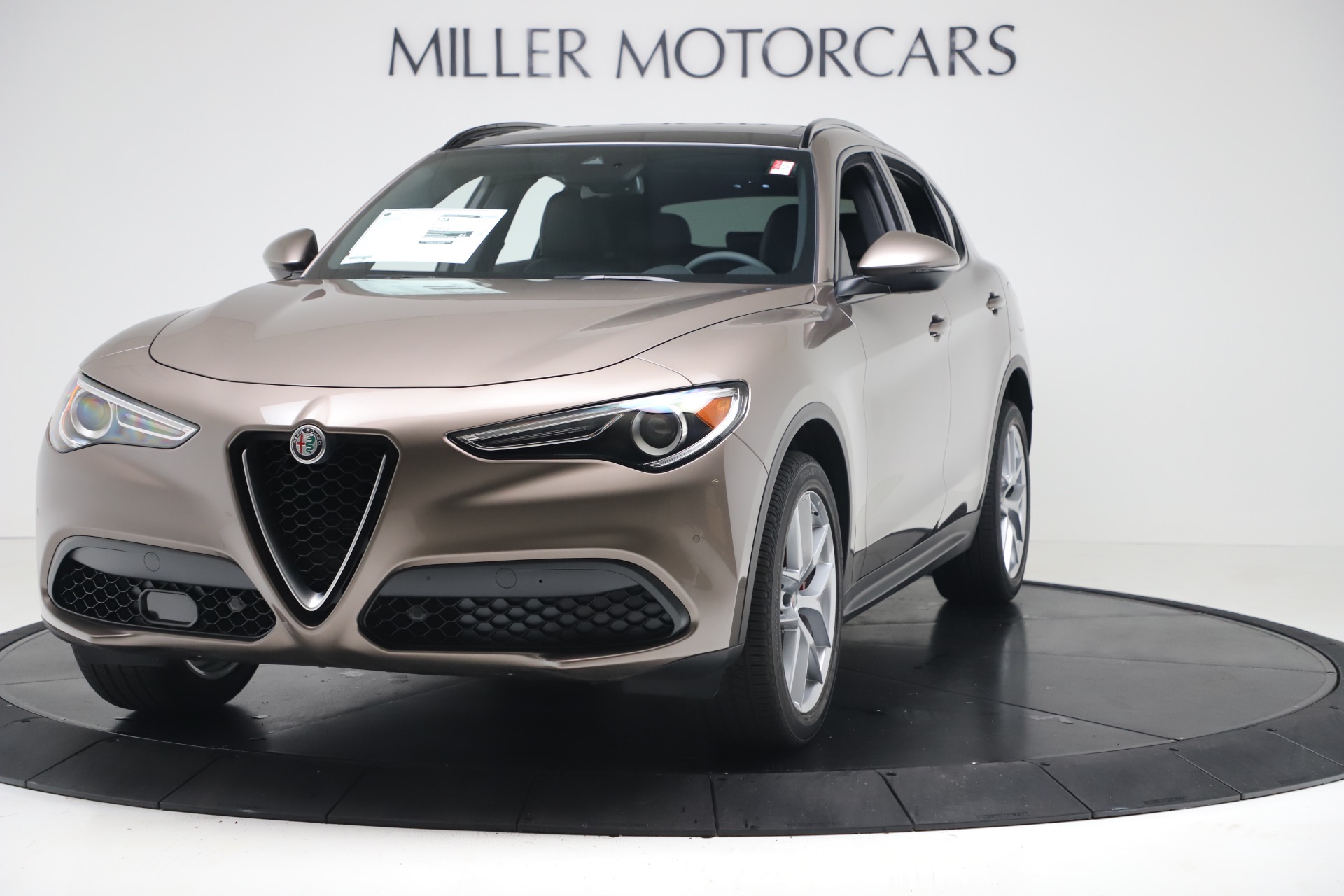 New 2019 Alfa Romeo Stelvio Ti Sport Q4 for sale Sold at Bentley Greenwich in Greenwich CT 06830 1