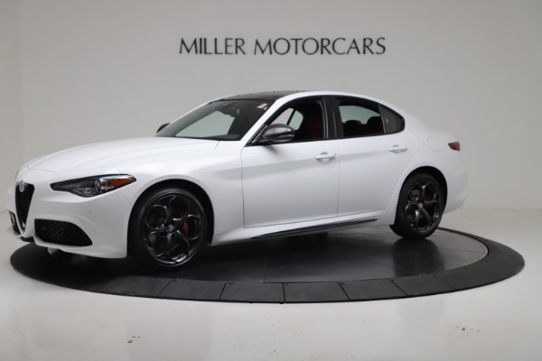 New 2019 Alfa Romeo Giulia Ti Sport Carbon Q4 for sale Sold at Bentley Greenwich in Greenwich CT 06830 2