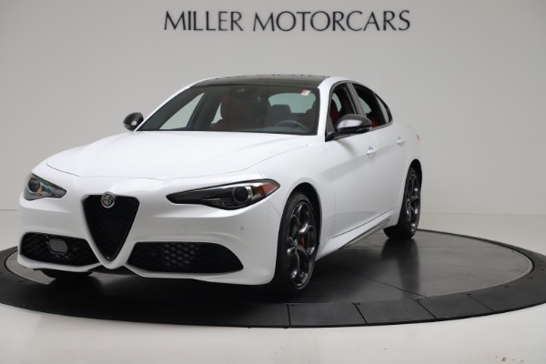 New 2019 Alfa Romeo Giulia Ti Sport Carbon Q4 for sale Sold at Bentley Greenwich in Greenwich CT 06830 1