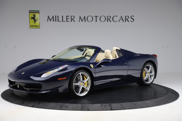 Used 2013 Ferrari 458 Spider for sale Sold at Bentley Greenwich in Greenwich CT 06830 2