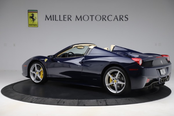 Used 2013 Ferrari 458 Spider for sale Sold at Bentley Greenwich in Greenwich CT 06830 4