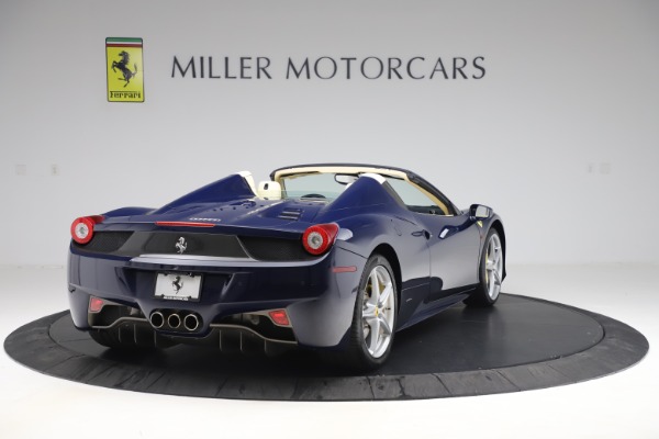 Used 2013 Ferrari 458 Spider for sale Sold at Bentley Greenwich in Greenwich CT 06830 7