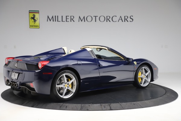 Used 2013 Ferrari 458 Spider for sale Sold at Bentley Greenwich in Greenwich CT 06830 8