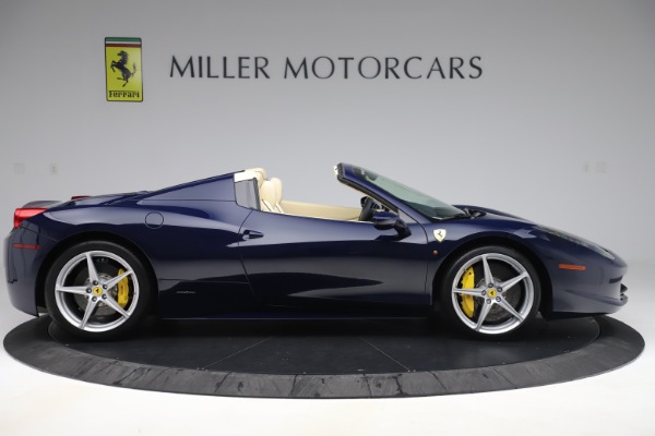 Used 2013 Ferrari 458 Spider for sale Sold at Bentley Greenwich in Greenwich CT 06830 9