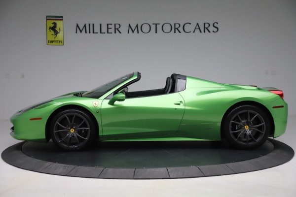 Used 2015 Ferrari 458 Spider for sale Sold at Bentley Greenwich in Greenwich CT 06830 3