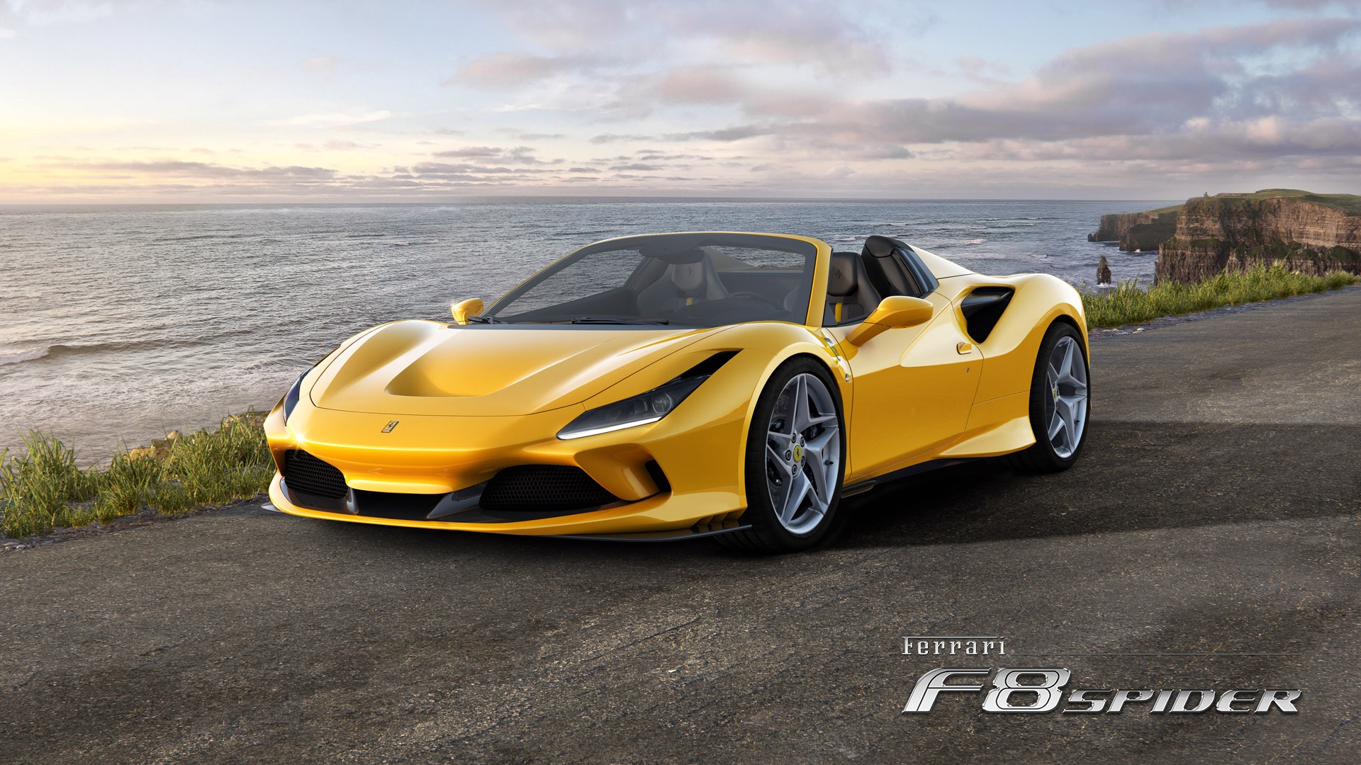 New 2020 Ferrari F8 Spider for sale Call for price at Bentley Greenwich in Greenwich CT 06830 1