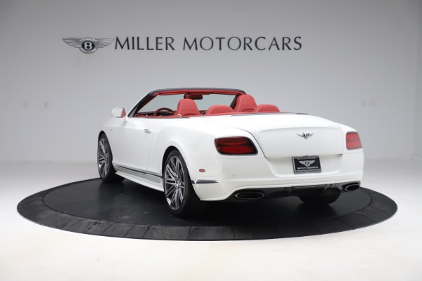 Used 2015 Bentley Continental GTC Speed for sale Sold at Bentley Greenwich in Greenwich CT 06830 5