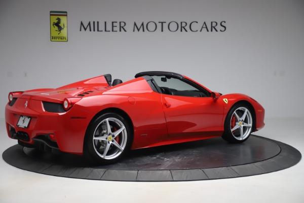 Used 2015 Ferrari 458 Spider for sale Sold at Bentley Greenwich in Greenwich CT 06830 8