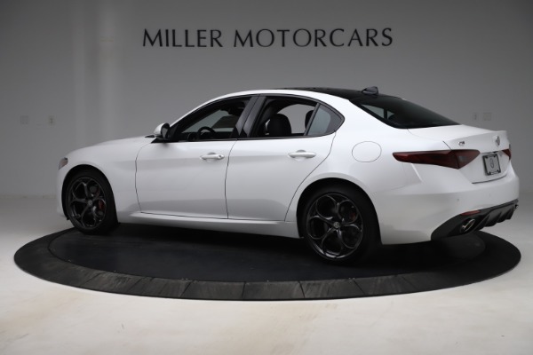 New 2019 Alfa Romeo Giulia Ti Sport Q4 for sale Sold at Bentley Greenwich in Greenwich CT 06830 4