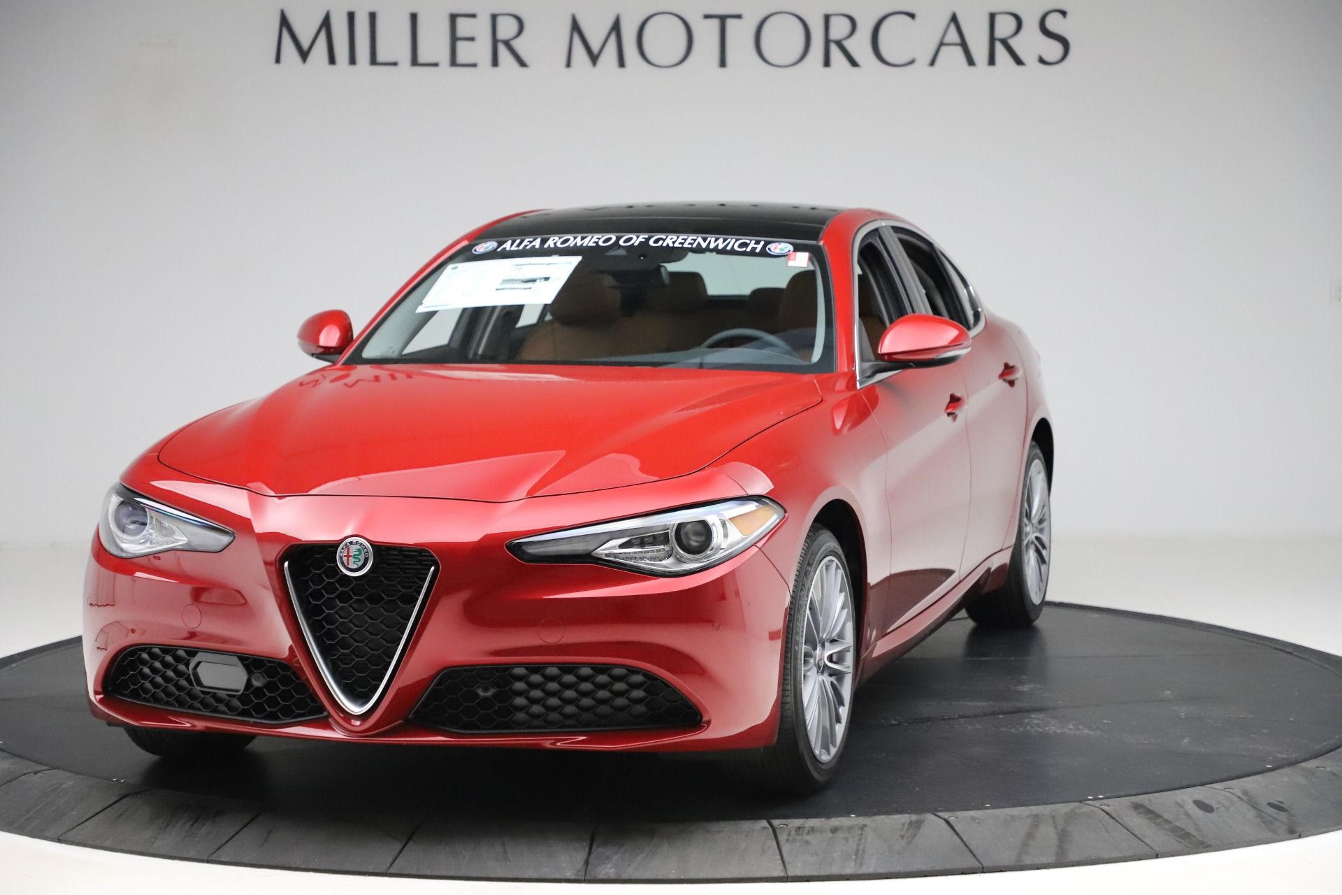 New 2019 Alfa Romeo Giulia Ti Lusso Q4 for sale Sold at Bentley Greenwich in Greenwich CT 06830 1