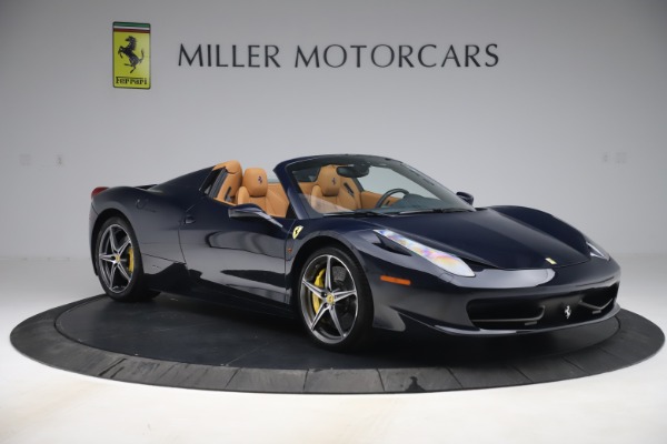 Used 2012 Ferrari 458 Spider for sale Sold at Bentley Greenwich in Greenwich CT 06830 11