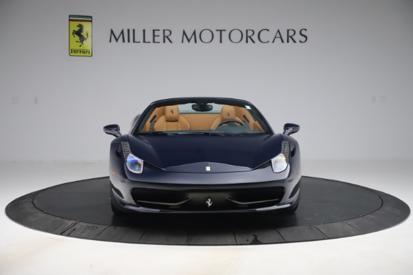 Used 2012 Ferrari 458 Spider for sale Sold at Bentley Greenwich in Greenwich CT 06830 12