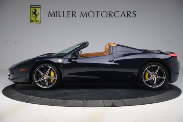 Used 2012 Ferrari 458 Spider for sale Sold at Bentley Greenwich in Greenwich CT 06830 3