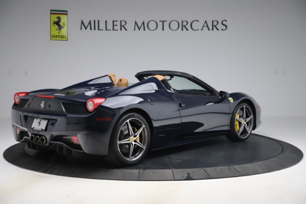 Used 2012 Ferrari 458 Spider for sale Sold at Bentley Greenwich in Greenwich CT 06830 8