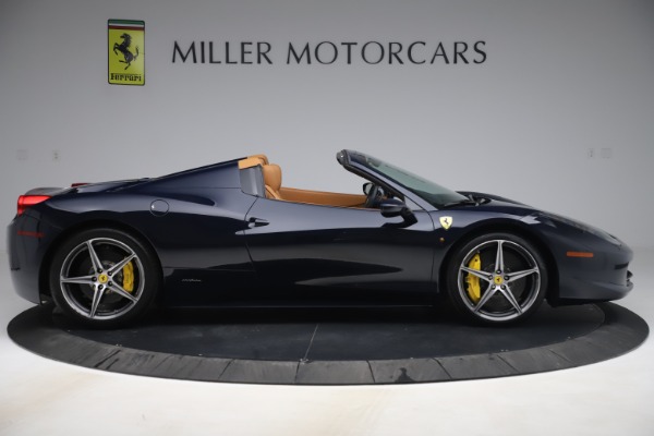 Used 2012 Ferrari 458 Spider for sale Sold at Bentley Greenwich in Greenwich CT 06830 9