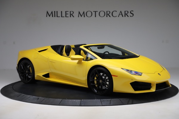 Used 2018 Lamborghini Huracan LP 580-2 Spyder for sale Sold at Bentley Greenwich in Greenwich CT 06830 10