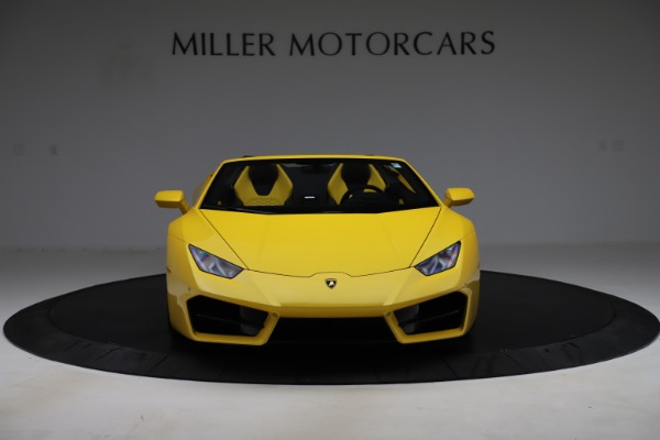 Used 2018 Lamborghini Huracan LP 580-2 Spyder for sale Sold at Bentley Greenwich in Greenwich CT 06830 12