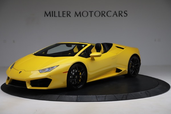 Used 2018 Lamborghini Huracan LP 580-2 Spyder for sale Sold at Bentley Greenwich in Greenwich CT 06830 2