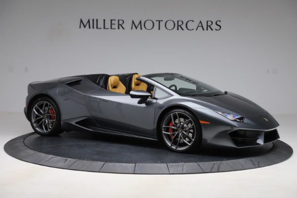 Used 2018 Lamborghini Huracan LP 580-2 Spyder for sale Sold at Bentley Greenwich in Greenwich CT 06830 11