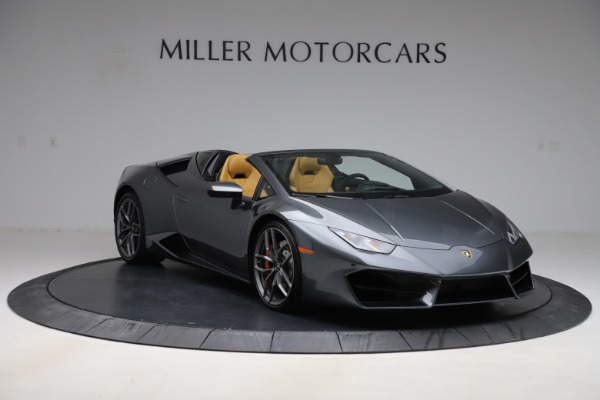 Used 2018 Lamborghini Huracan LP 580-2 Spyder for sale Sold at Bentley Greenwich in Greenwich CT 06830 12
