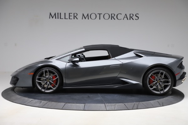 Used 2018 Lamborghini Huracan LP 580-2 Spyder for sale Sold at Bentley Greenwich in Greenwich CT 06830 14