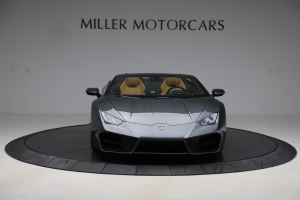 Used 2018 Lamborghini Huracan LP 580-2 Spyder for sale Sold at Bentley Greenwich in Greenwich CT 06830 7