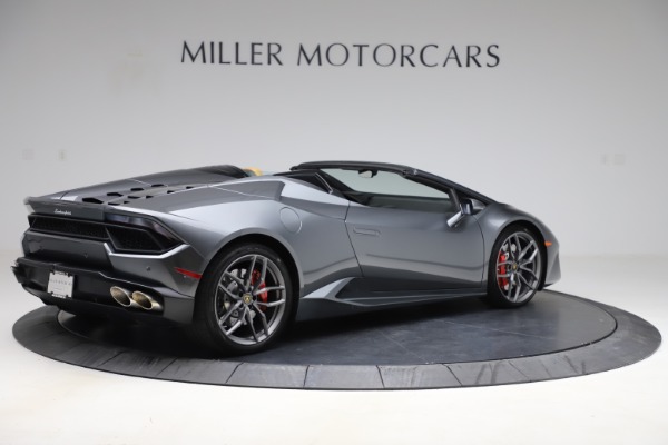 Used 2018 Lamborghini Huracan LP 580-2 Spyder for sale Sold at Bentley Greenwich in Greenwich CT 06830 9