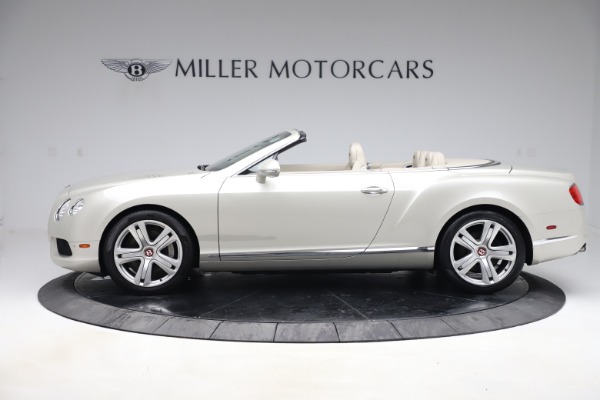 Used 2015 Bentley Continental GTC V8 for sale Sold at Bentley Greenwich in Greenwich CT 06830 3