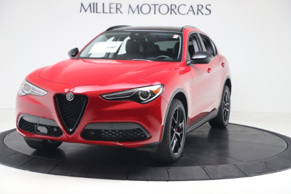 New 2020 Alfa Romeo Stelvio Q4 for sale $49,240 at Bentley Greenwich in Greenwich CT 06830 1