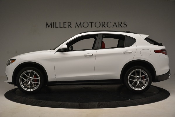 New 2019 Alfa Romeo Stelvio Ti Sport Q4 for sale Sold at Bentley Greenwich in Greenwich CT 06830 3