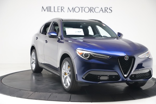 New 2019 Alfa Romeo Stelvio Ti Sport Q4 for sale Sold at Bentley Greenwich in Greenwich CT 06830 11