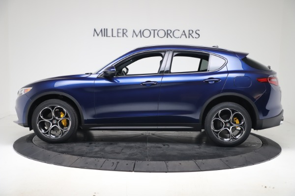 New 2019 Alfa Romeo Stelvio Ti Sport Q4 for sale Sold at Bentley Greenwich in Greenwich CT 06830 3