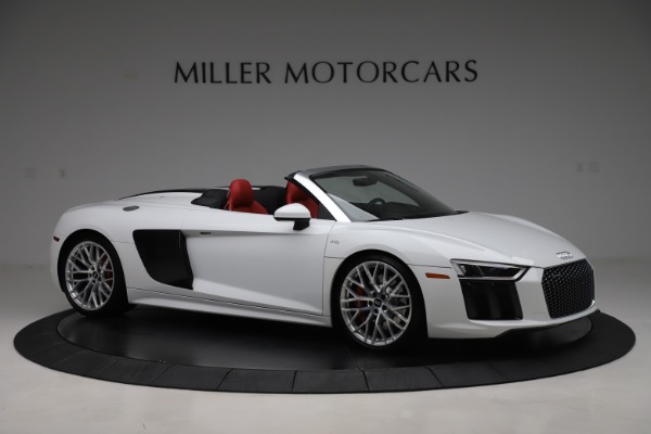 Used 2017 Audi R8 5.2 quattro V10 Spyder for sale Sold at Bentley Greenwich in Greenwich CT 06830 10