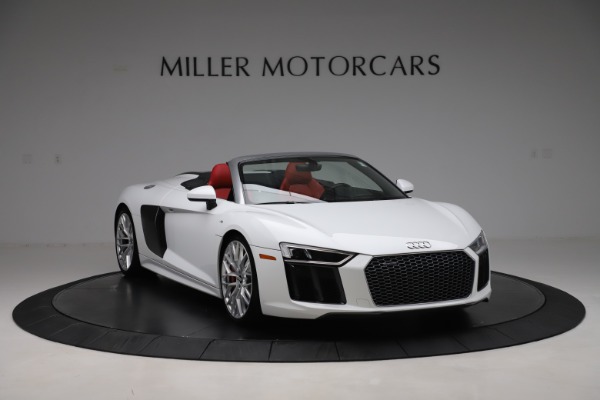 Used 2017 Audi R8 5.2 quattro V10 Spyder for sale Sold at Bentley Greenwich in Greenwich CT 06830 11