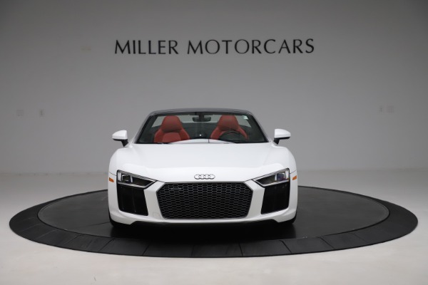 Used 2017 Audi R8 5.2 quattro V10 Spyder for sale Sold at Bentley Greenwich in Greenwich CT 06830 12